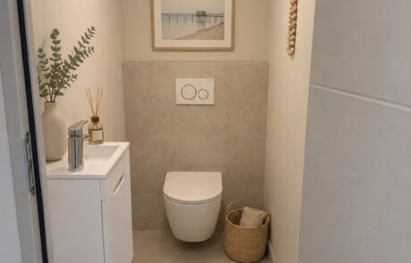 Après la rénovation d’un appartement front de mer complet à Arcachon par Cap Renov (11) | CAP RENOV