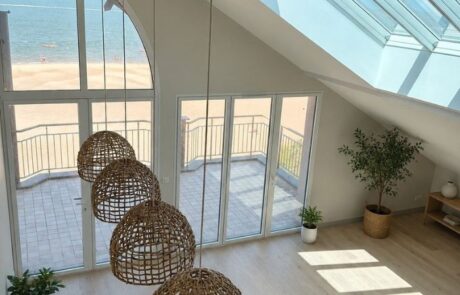 Après la rénovation d’un appartement front de mer complet à Arcachon par Cap Renov | CAP RENOV